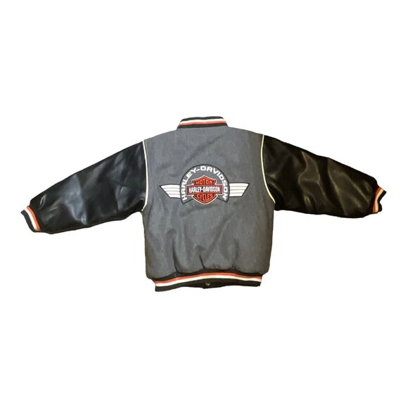 Harley Davidson Youth Size 5 Reversible Jacket - Picture 2 of 10